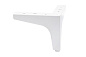 Опора мебельная мет. h100 угловая белый AKS 117404