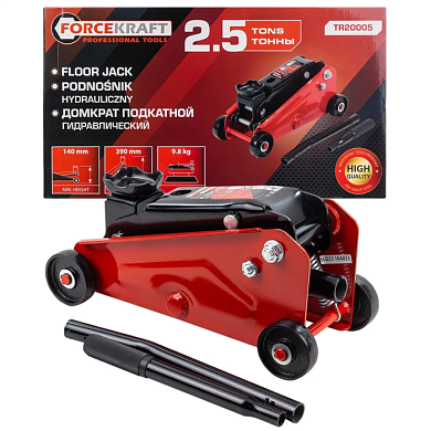 Домкрат подкатной гидравлический 2,5 т, 140-390 мм ForceKraft FK-TR20005