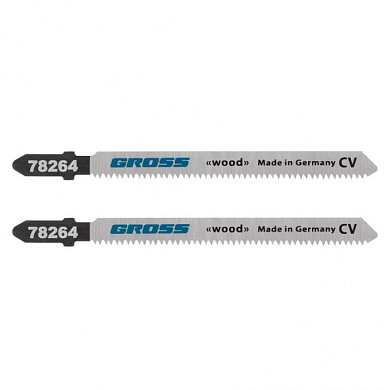 Полотна для электролобзика по дереву, 2 шт, (3160-T101AI) Gross 78264