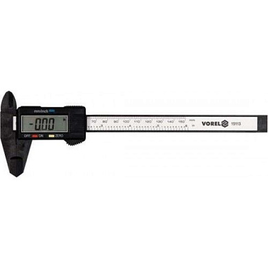 Штангенциркуль LCD 150 мм Vorel 15113