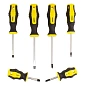 Набор отверток 6 пр., SL:5х75, 6х100, 6х38;PH:1х75, 2х100, 2х38 мм WMC TOOLS WMC-2064