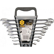 Набор ключей рожково-накидных 6-19 мм 8 пр. CrV Vorel 51721