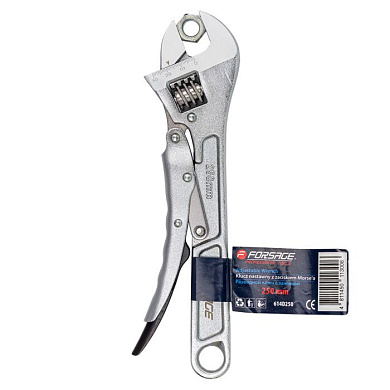 Ключ разводной с зажимом 250 мм Forsage F-614D250