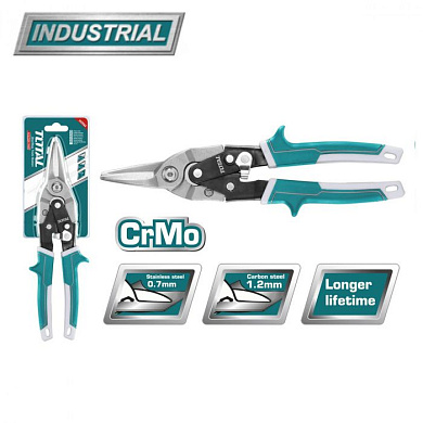 Ножницы по металлу 250 мм прямой рез TOTAL THTJ532106