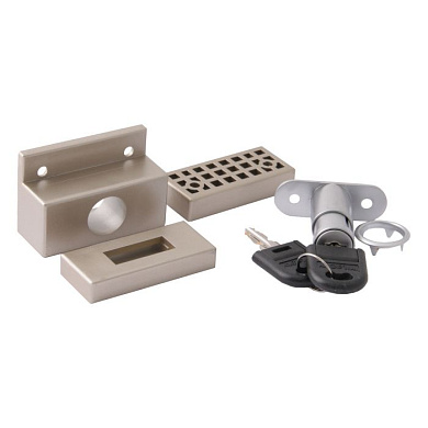 Петля накладная с доводчиком 48мм h0 несъемная планка (4 отверстия) AKS LIGHT 62801