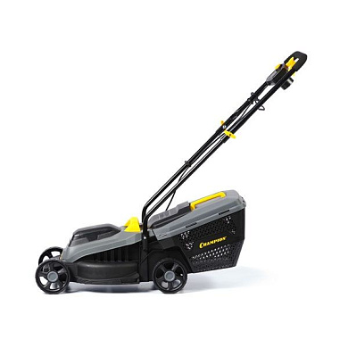 Газонокосилка электрическая, 1,2 кВт, пласт.травосб. 30л, ширина 320мм, 30-70мм CHAMPION EM3212/1