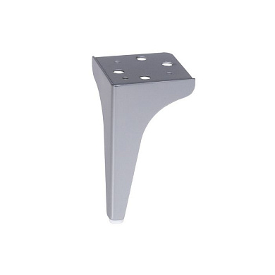 Опора мебельная мет. STELLAR h150 угловая матовый хром AKS 113010