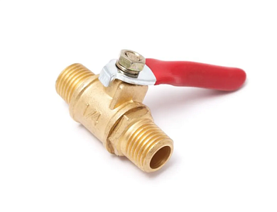 Кран воздушный шаровый, наруж. резьба 3/8" Partner PA-SP019/3/8"