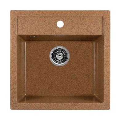 Мойка кухонная из мраморной крошки, терракот, A11-23 Gerhans