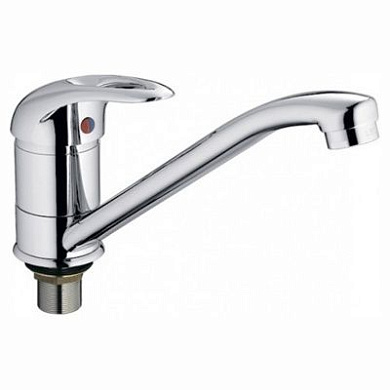 Смеситель для кухни, цинк, хром Ledeme L4902-B