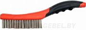 Щетка ручная нержавейка 4 рядка 260 мм Yato YT-6338