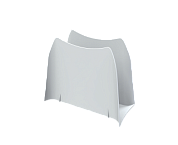 Салфетница Krita (снежно-белый) BEROSSI ИК 64001000