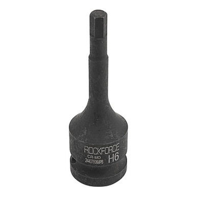 Головка-бита ударная HEX (6-гр) H6 1/2" RockForce RF-24407806MPB