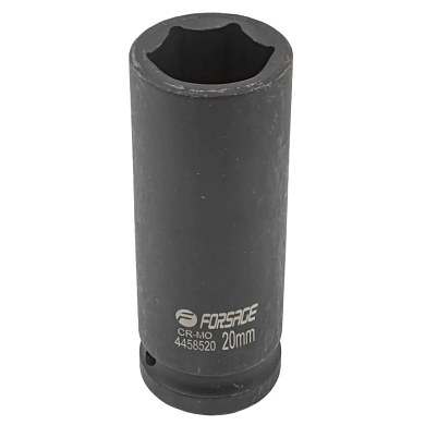Головка ударная глубокая 20 мм 6-гр 1/2'' Forsage F-4458520