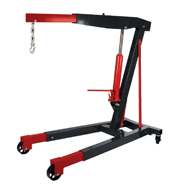 Кран гидравлический 3 т, h подъема 2400 мм, длина стрелы 1300-1900 мм RockForce RF-TR33002B(из 3-х частей)