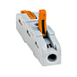 Строительно-монтажная клемма СМК 222-421 проходная 1 полюс 0,08-4мм2 EKF PROxima plc-smk-421