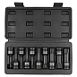 Набор головок-бит TORX ударных T30-T100 1/2'' 10 пр ForceKraft FK-41013MPB