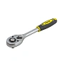 Трещотка реверсивная с резиновой ручкой 1/2'', 240 мм, 24 зуб, WMC TOOLS WMC-80245