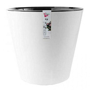 Горшок для цветов InGreen London D320 мм, 15,7л на колесиках, с дренажной вставкой Пластик Репаблик IG770410048