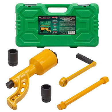 Гайковерт ручной с редуктором 1", головки 32, 33 мм, L330 мм, передаточное число 1:78, 7500 Н/м RockForce RF-34114102 HS