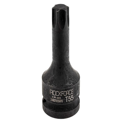 Головка-бита TORX ударная T55, 1/2" RockForce RF-24607855MPB