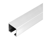 Профиль алюминиевый STANDART, STANFOLD, SLIDE, PORTA GLASS направляющая верхн. L-6000 мм K-075 AKS 23535