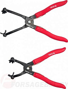 Щипцы к хомутам и проводам 217 мм и 254 мм 2 шт. Yato YT-0645