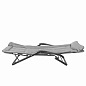 Шезлонг складной светло-серый 1780х670х300 мм, макс. нагрузка 200 кг ISMA ISMA-FG-HY-8000LGR