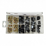 Набор саморезов и клипс 170 шт H-D HD-06780