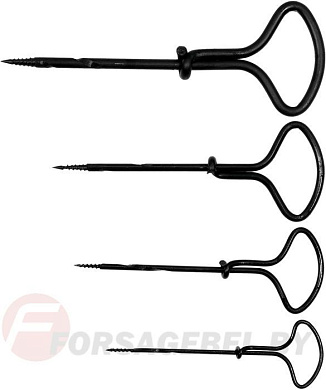 Набор бурав по дереву 2.0-5.0мм 4 пр. Vorel 22431