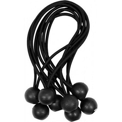 Резиновая петля с шариком для палаток и тентов 25х200 мм 8 шт. Vorel 85180