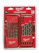 Набор сверл по металлу 1-10 мм HSS-G Thunderweb Milwaukee (4932352374)