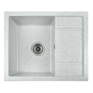 Мойка кухонная из мраморной крошки, серый, B19-19 Gerhans