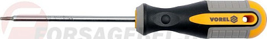 Отвёртка Torx T6x75 мм. CrV Vorel 60881