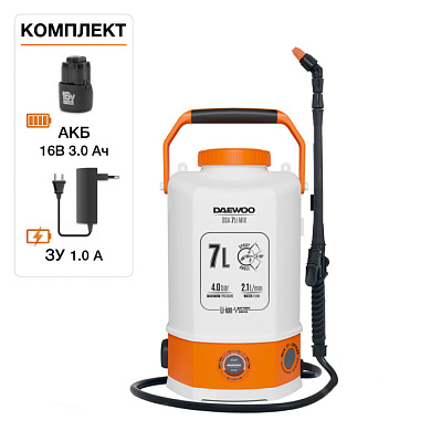 Опрыскиватель аккумуляторный DSA 7Li MIX Daewoo Power DSA 7Li MIX