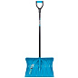 Лопата для уборки снега пластиковая LUXE,500х325х1300 мм, металлопластиковый черенок, Palisad 615015
