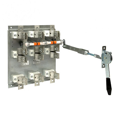 Разъединитель-предохранитель РПС-6 630А правый привод без ППН EKF Basic rps-r-630