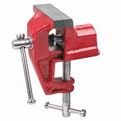 Тиски настольные мини ширина губ 60 мм, захват 35 мм, крепление ''струбцина'' Forsage F-32960