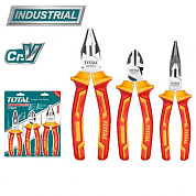 Набор шарнирно-губцевого диэлектрического инструмента 3 пр. TOTAL THT2K0302