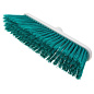 Щетка пластмассовая для подметания пола, 27 см, без черенка, бирюзовая щетина, Home Palisad 935415