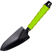 Лопатка садовая Deli GS EDL580811, 310 мм, широкая, противоскользящая рукоятка, зеленый