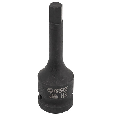 Головка-бита HEX (6-гр) ударная 8 мм, 1/2'' Forsage F-24407808MPB