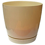 Горшок для цветов 2 л Фрезия 1 (бежевый) Гарденпласт 60004