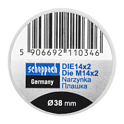 Плашка M14x2, Ø38 Scheppach Sch-DIE14x2