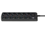 Удлинитель 2м черный Brennenstuhl 1153110116