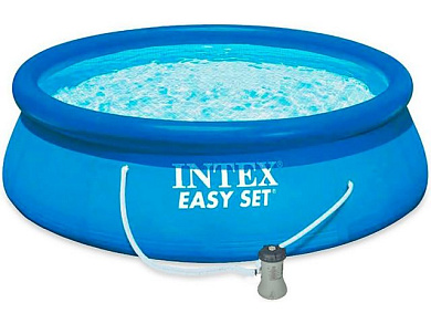 Надувной бассейн Easy Set 396х84 см, с фильтр-насосом 220 В INTEX 28142NP