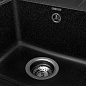 Мойка кухонная из мраморной крошки, черный, B15-22 Gerhans