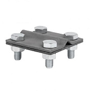 Зажим универсальный полоса 30 - прут 10 (пластина 57x57мм) HZ EKF PROxima lp-55911