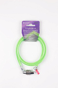 Замок велосипедный кодовый 3-х значный, Ø троса-6 мм, L троса-920 мм Помощник P005K