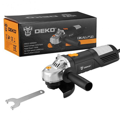 Углошлифмашина DKAG750 063-4164 DEKO 063-4164